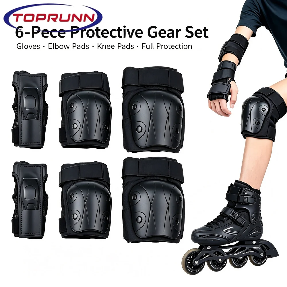 Youth Cycling Gear - Knee Pads Elbow Pads Wrist Guards