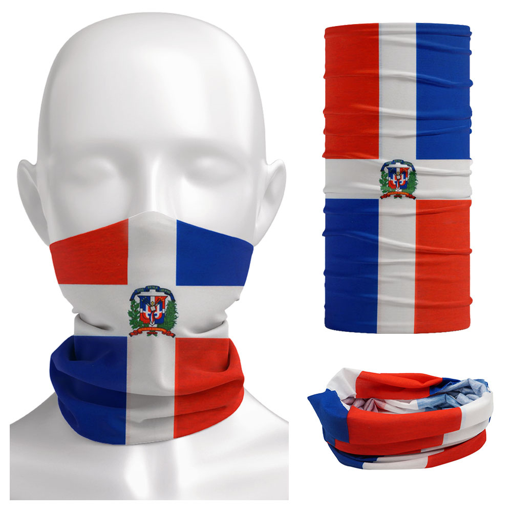 Gear In Cycling - Dominica National Flag Bandana Seamless Summer