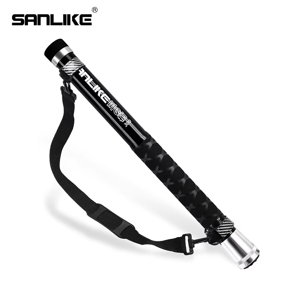 Cycling Landing Gear - SANLIKE 3m Black Telescopic Carbon Fibre