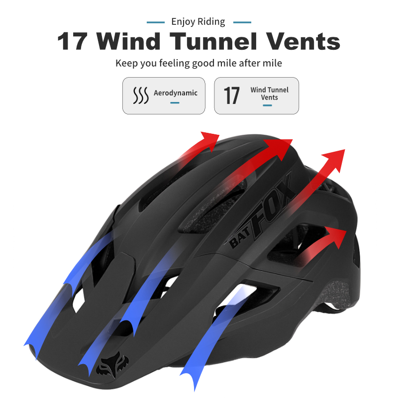 BATFOX Cycling Helmet Women Me - Youth Cycling Gear recension och pris