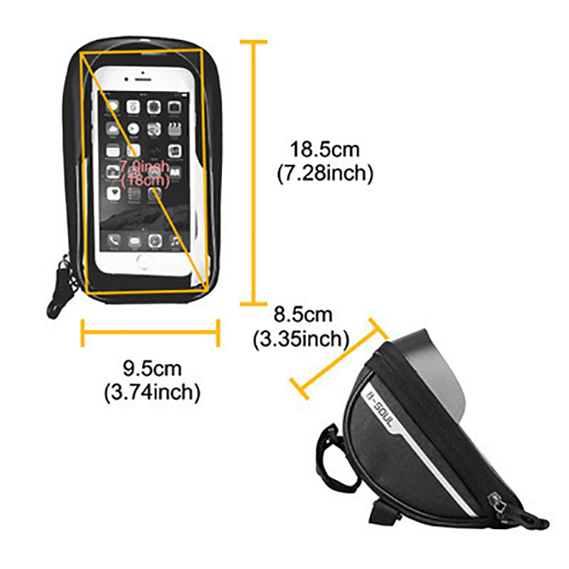 Touch Screen Waterproof Bike H - Cycling Gear Design recension och pris