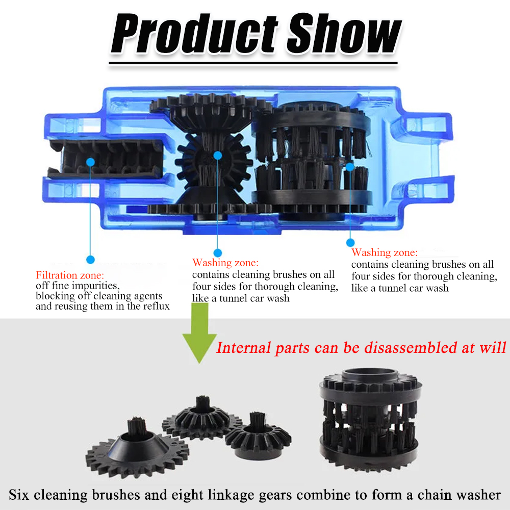 Chain Cleaner Cleaning Bicycle - Bicycle Chain Lubricant recension och pris