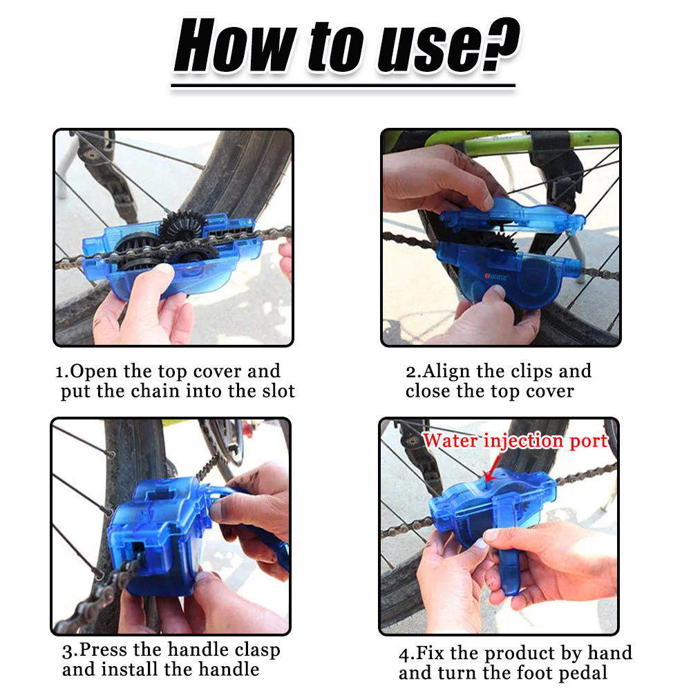 Chain Cleaner Cleaning Bicycle - Bicycle Chain Lubricant recension och pris