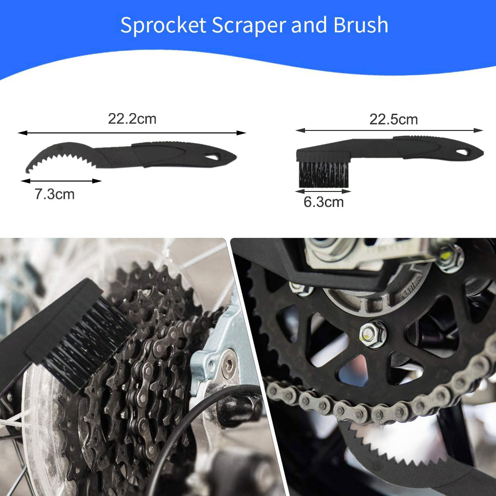 Bicycle Chain Cleaner Kit Bike - Bicycle Chain Lubricant recension och pris