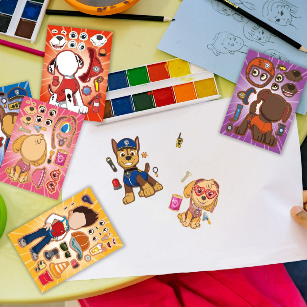 16PCS PAW Patrol Puzzle DIY Ma - Bicycle Helmet recension och pris