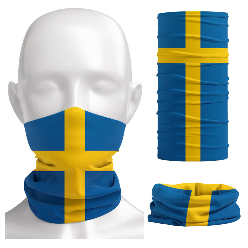 Sweden Flag Printed Bandana He - Gear In Cycling recension och pris