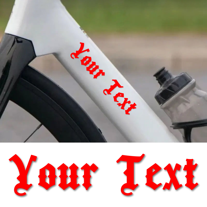 1PC Custom Text Height3.5CM Pe - Bicycle Helmet recension och pris