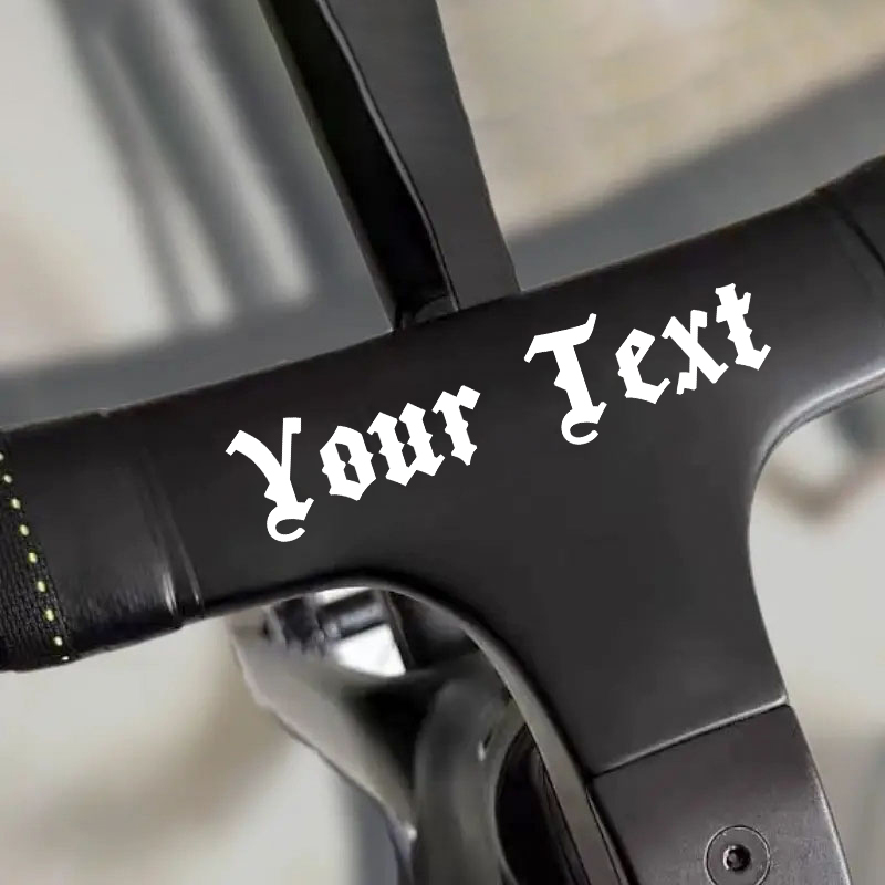 1PC Custom Text Height3.5CM Pe - Bicycle Helmet recension och pris