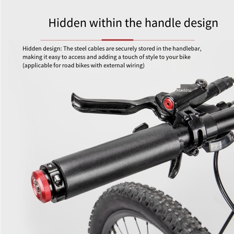 Hidden Steel Cable Bike Lock K - Bicycle Helmet recension och pris