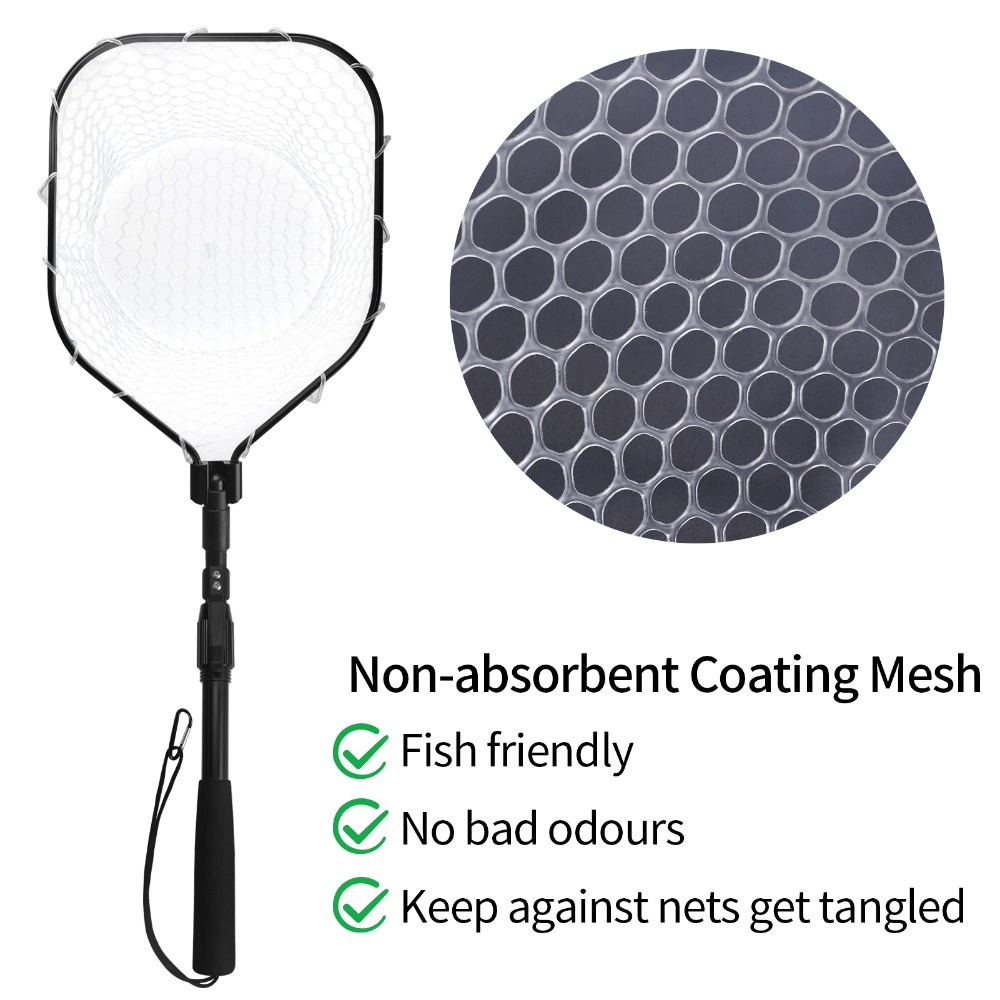 Fly Fishing Landing Net Soft R - Cycling Landing Gear recension och pris