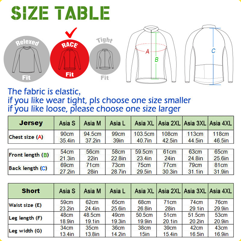 Pro cycling Jacket, Green Long - Cycling Gear Lycra recension och pris