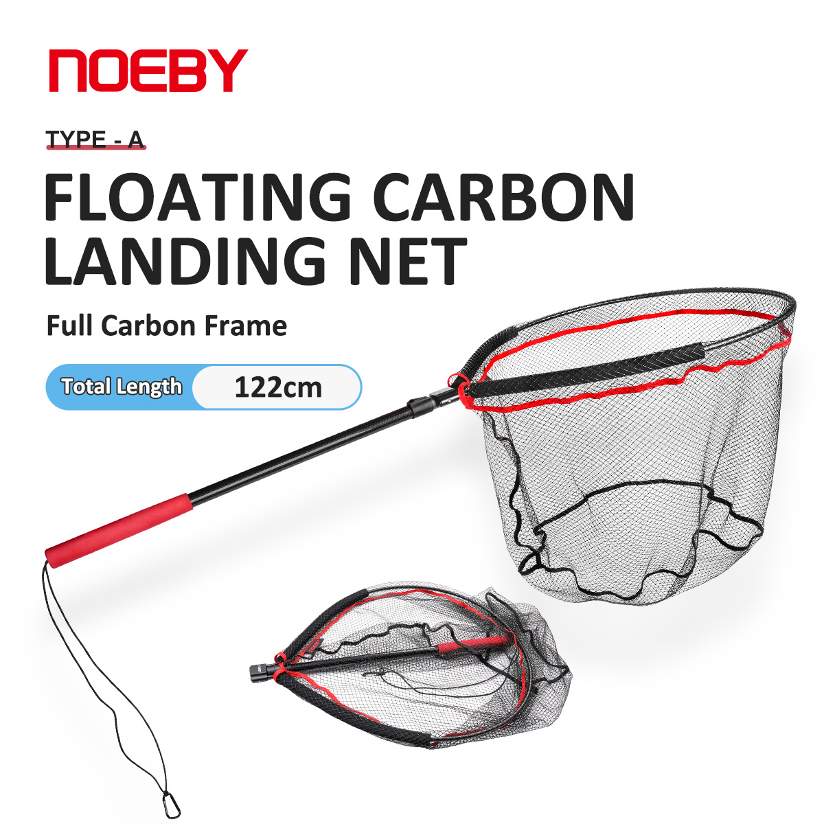 NOEBY Folding Landing Net 60cm - Cycling Landing Gear recension och pris