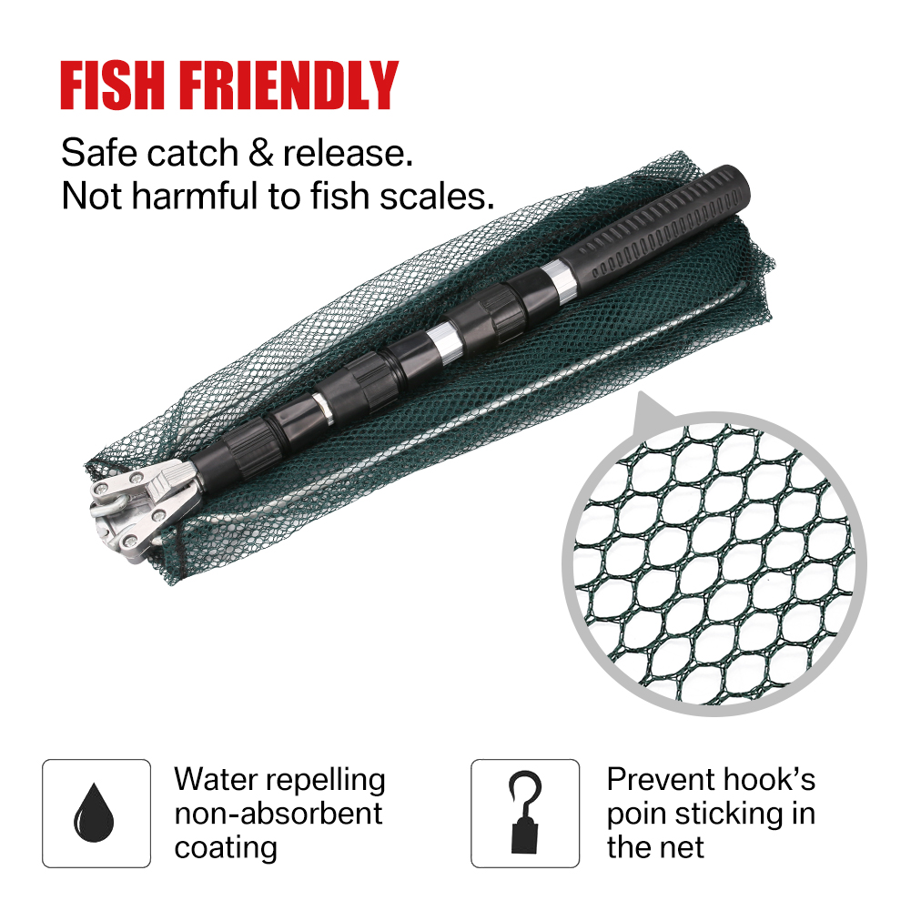 Fishing Landing Net Collapsibl - Cycling Landing Gear recension och pris