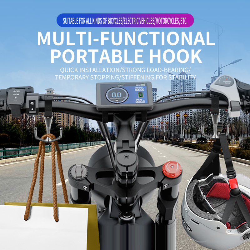 Electric bike hook, front univ - Bicycle Helmet recension och pris