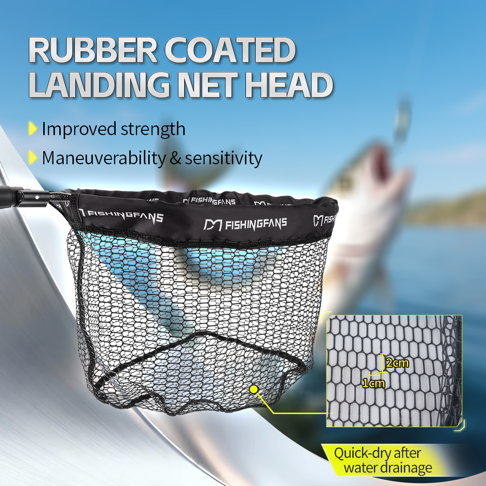 FISHINGFANS Fishing Net Fish F - Cycling Landing Gear recension och pris