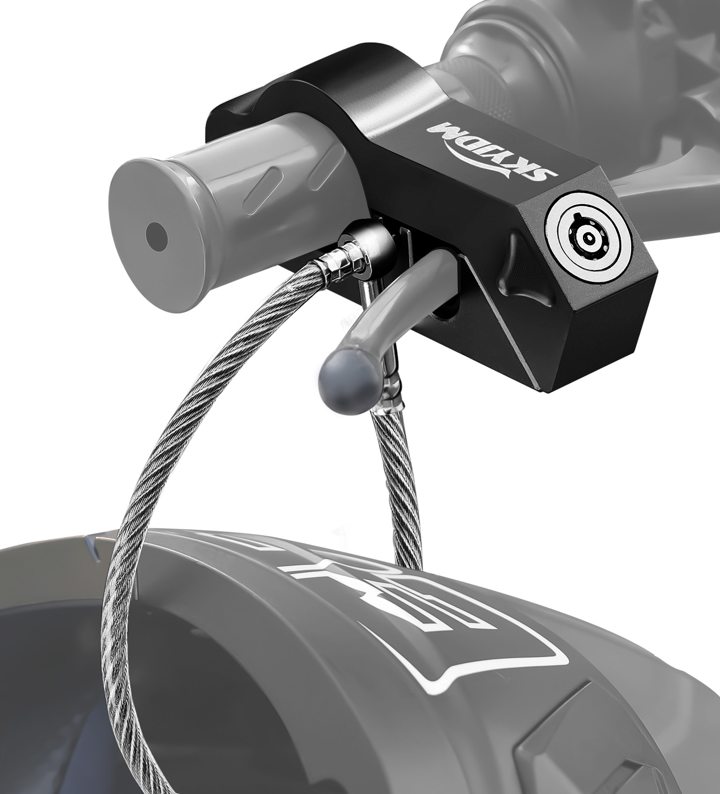 Motorcycle handlebars Locks Mo - Bicycle Helmet recension och pris