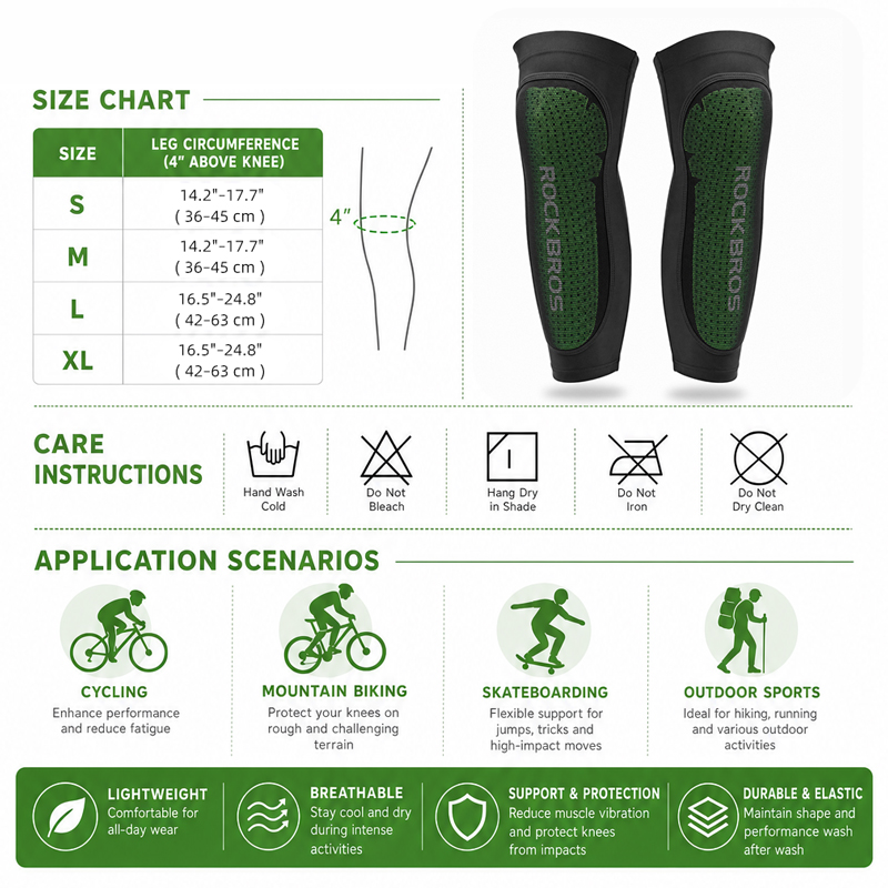 ROCKBROS Cool Sport Legs MTB C - Gear In Cycling recension och pris