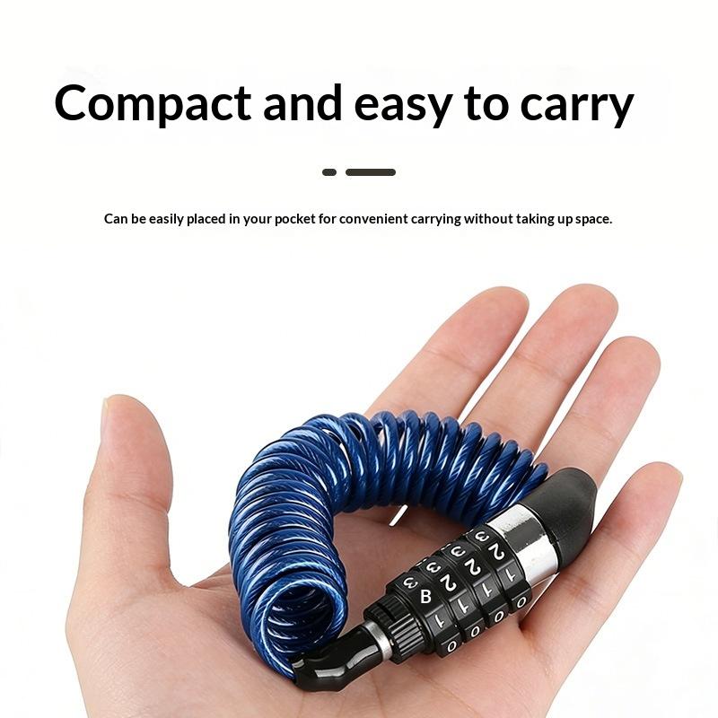 Motorcycle Helmet Lock Cable 4 - Bicycle Helmet recension och pris