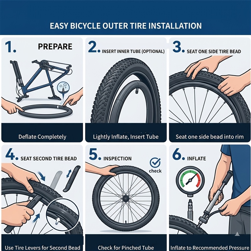 1/2 PCS 700C Road Bike Tire 70 - Cycling Gear Gravel recension och pris