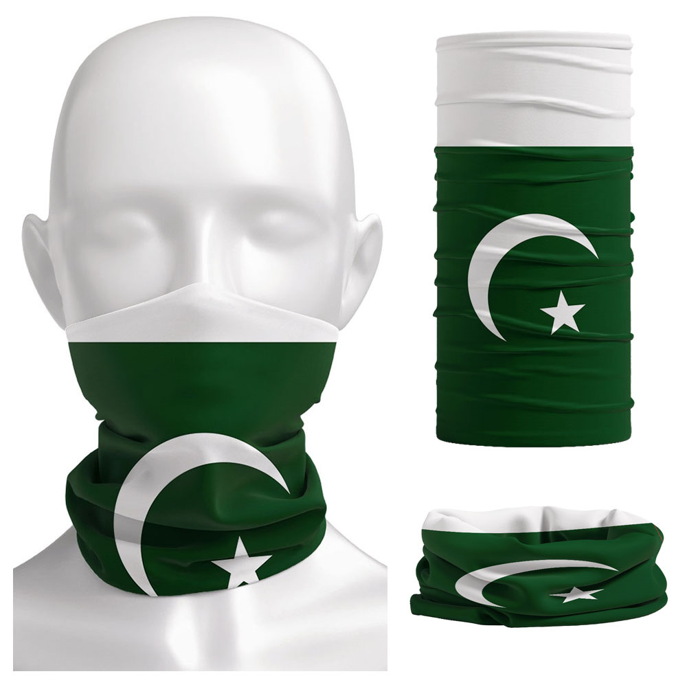 Pakistan Flag Bandana Neck Cov - Cycling Gear Pakistan recension och pris
