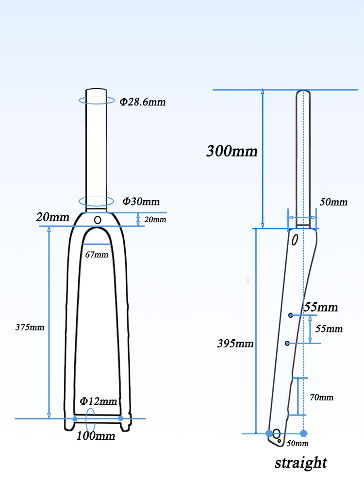 Gravel Cycling Rigid Fork T100 - Cycling Gear Gravel recension och pris