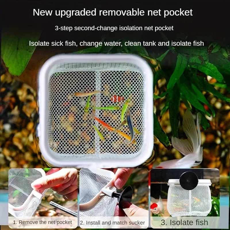 Aquarium Fish Tank Net with Su - Cycling Landing Gear recension och pris
