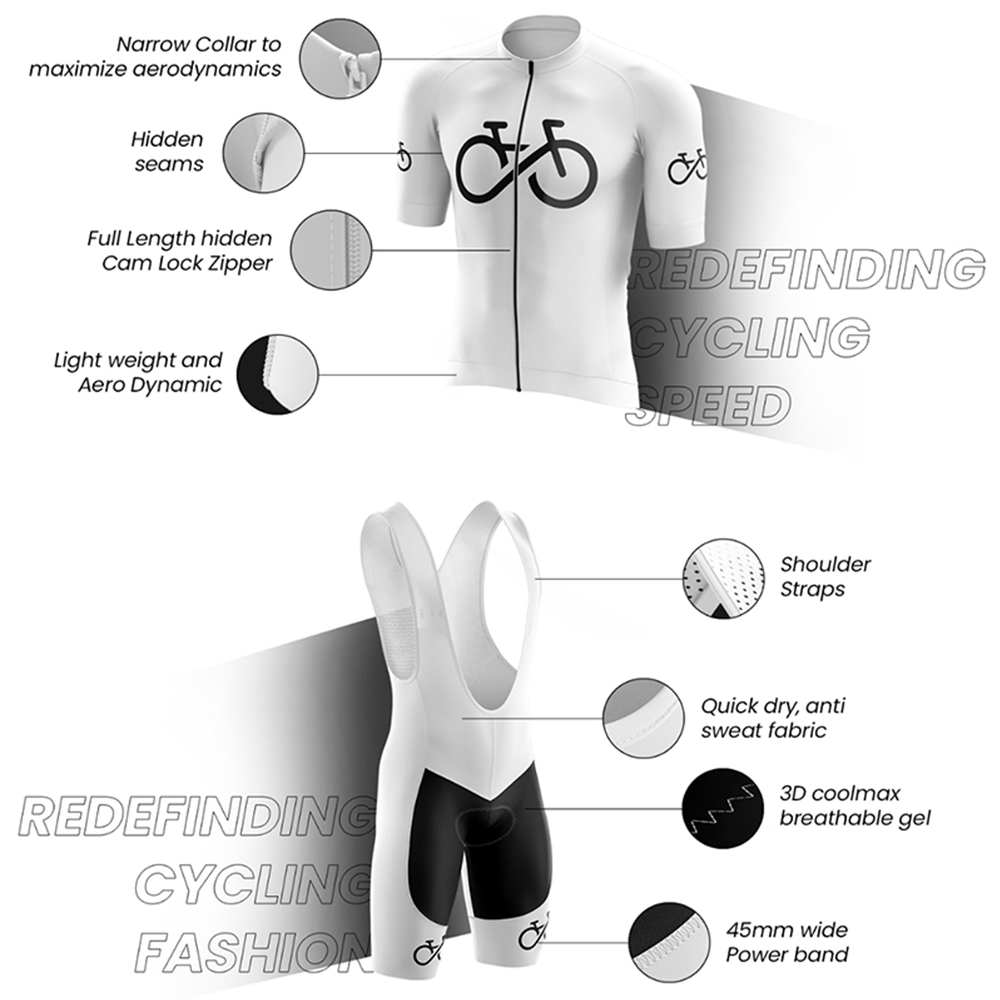 Man Cycling Set Short Bib Cycl - Cycling Gear Lycra recension och pris