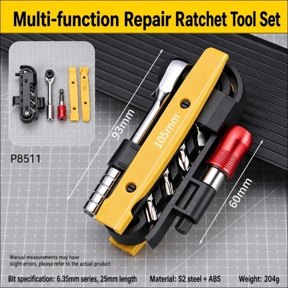16 In 1 Bike Repair Tool Dual  - Fixed Gear Cycling Kit recension och pris